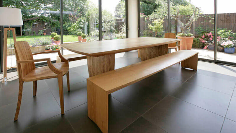 Work of artist Matthew Burt, using Vastern wood to create furniture.