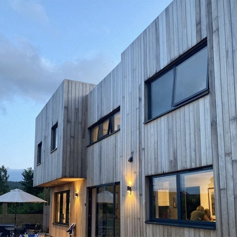 Brimstone cladding on Lagom