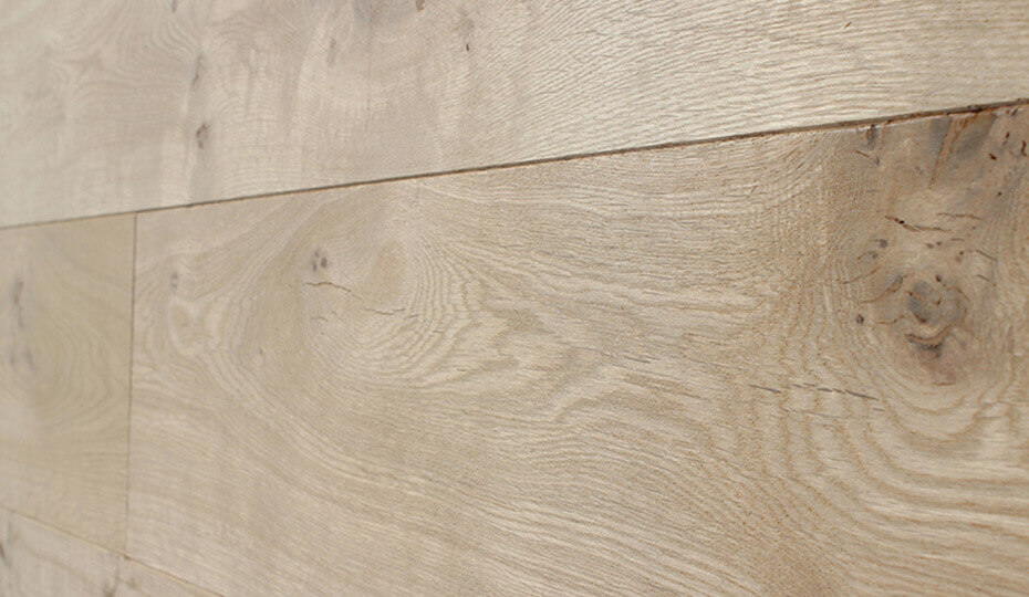 Unfinished engineered oak